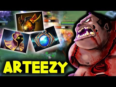 Arteezy [Pudge] - Super Carry Like a Boss 7.18 Dota 2