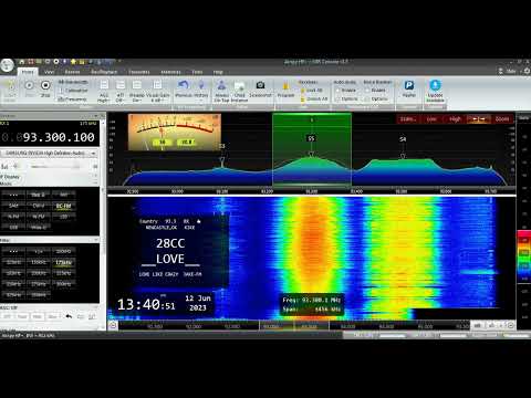 KJKE-FM --  Newcastle, OK -- 93.3 MHz -- 6 12 2023 9 39 39 AM