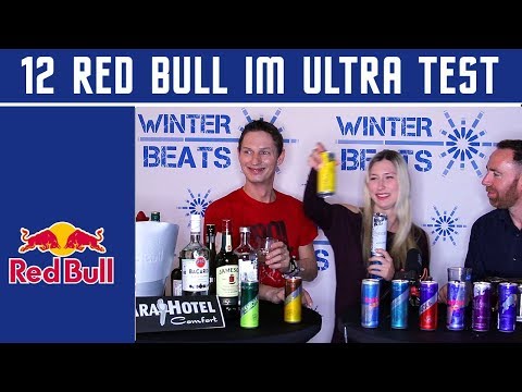 12 Red Bull im Test - Wir testen für das WINTERBEATS FESTIVAL 2020