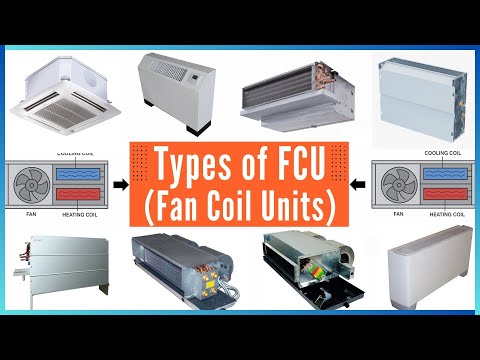 Types of Fan Coil Unit #fancoil #fcu #airconditioning #buildingservicesengineering