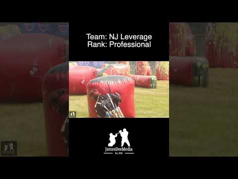 Awesome Pro Paintball Players Fighting It Out