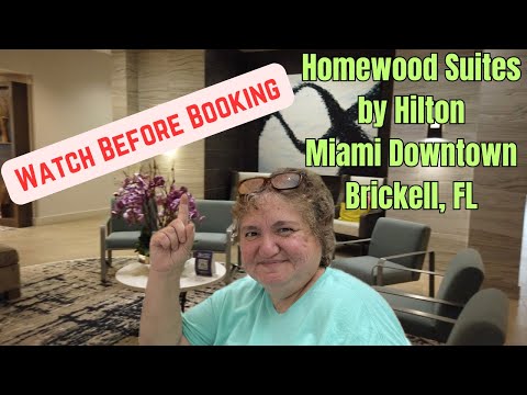 Homewood Suites Hilton Miami Brickell Review  - WATCH BEFORE BOOKING!