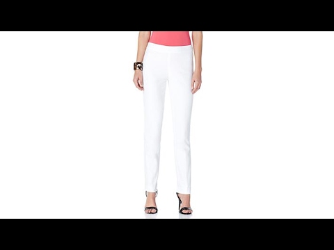 N Natori Stretch Cotton Slim Leg Pant