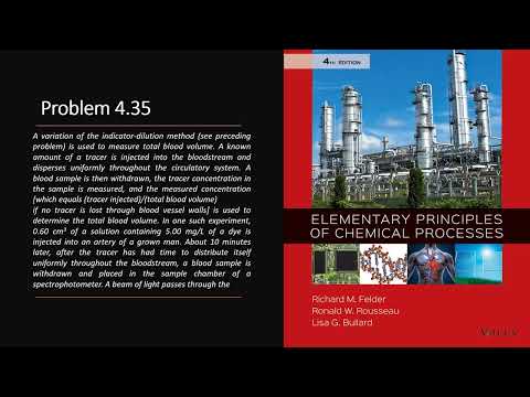 Problem 4.35 | Fundamentals of material Balance| Chapter 4 #process_calculation