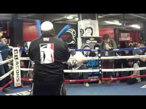 Krzysztof Glowacki vs Steve Cunningam- Cunningham workout