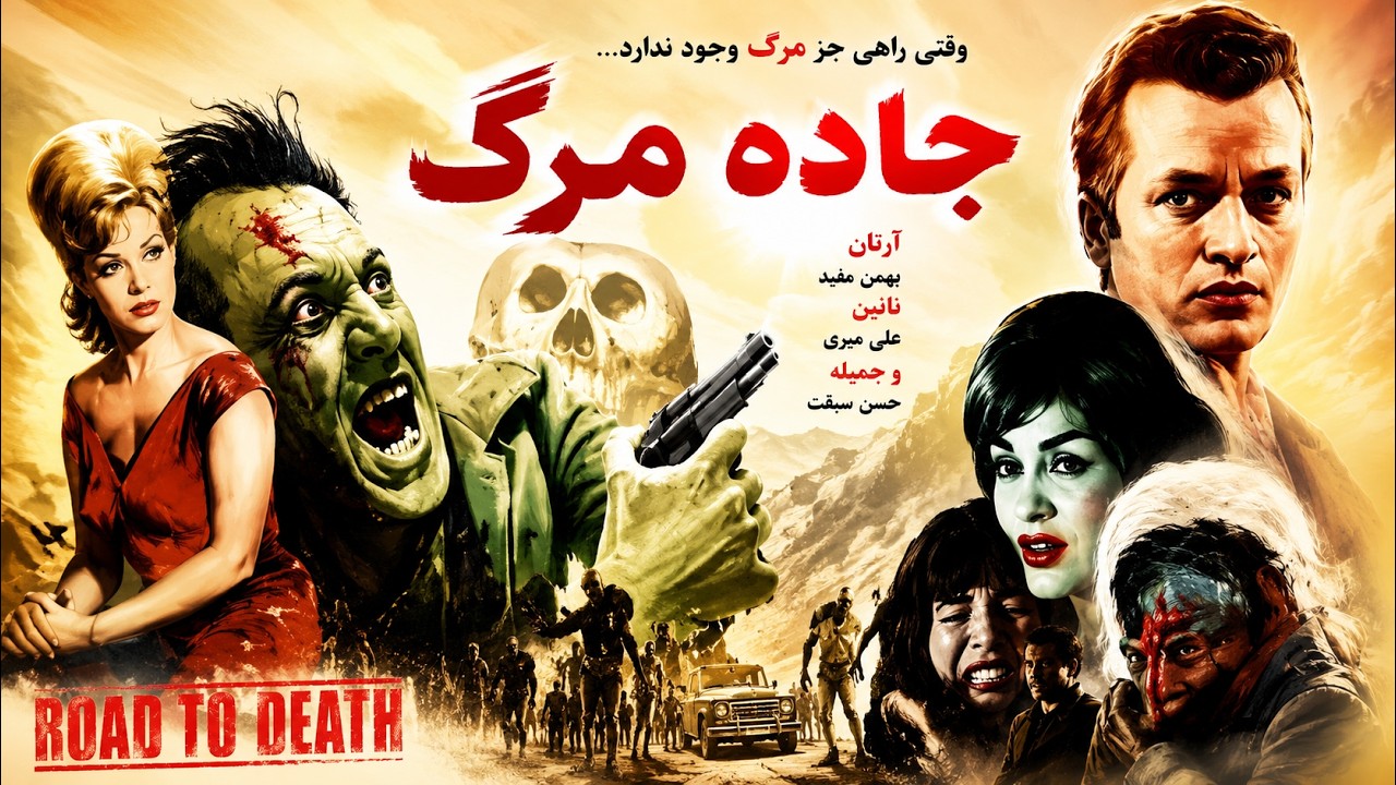 جاده مرگ | مهیج بدون سانسور و رنگی شده