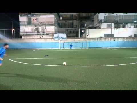 Il Pianura si allena sui punizione