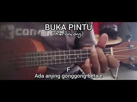 Keroncong Ukulele | Lagu Daerah Maluku | Buka Pintu