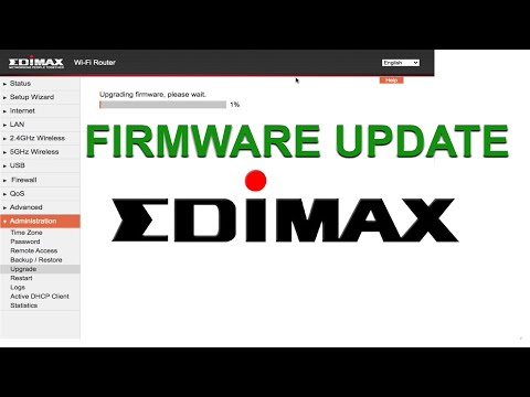 EDIMAX BR 6478AC - Firmware Update Video