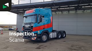 Scania R580 R 6X4 120T! 3-Pedals Retarder Big-Axle Leder Standklima truck tractor | Image 4 - Autoline