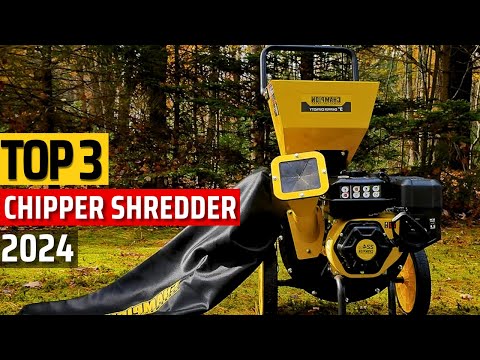 Top 3 Best Chipper Shredders in 2024 ✅Ultimate Chipper Shredders of the Year✅