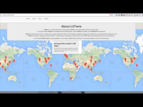 LitTerra - text mapping demo - 2015.02.04.