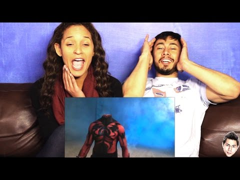 Spider-man Vs Darth Maul reaction by Jaby & M3tal_Jess!