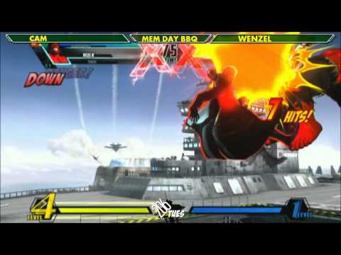 206 Tuesdays #7 - UMvC3 - Cam vs Wenzel