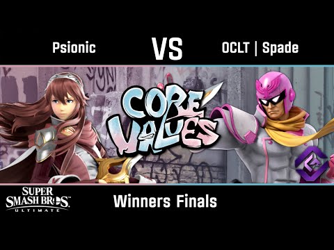 Psionic (Lucina) vs OCLT | Spade (Captain Falcon) - Ultimate Winners Finals -  CORE VALUES V