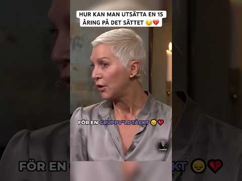 Jennie Liljefors utsattes för en gruppv*ldtäckt när hon var 15 år i Frankrike. Del 1💔 #foryou