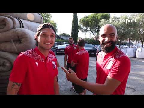 Icaro Sport. 90" di immagini sulla partenza del Rimini per il ritiro