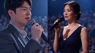 Download lagu Lee Minho called song hye kyo up to the stage on his emotional speech at the award night  mp3