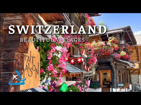 10 Most Beautiful Villages in Switzerland – 4K Travel Guide