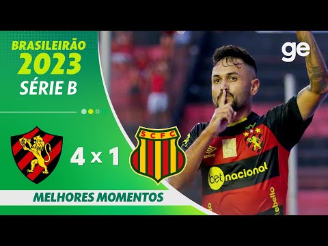 Gols e lances de Sport x Sampaio Corrêa
