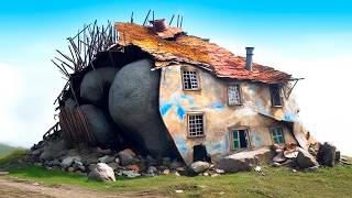 Todos riram na casa dele até entrarem