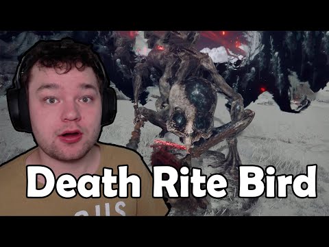 Elden Ring death rite bird full boss fight