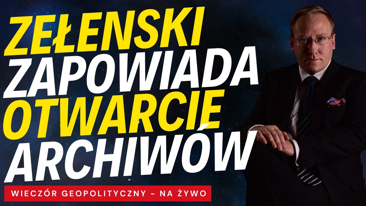 NA ŻYWO: Zełenski zapowiedział otwarcie archiwów dotyczących ukraińskiego ludobójstwa na Polakach