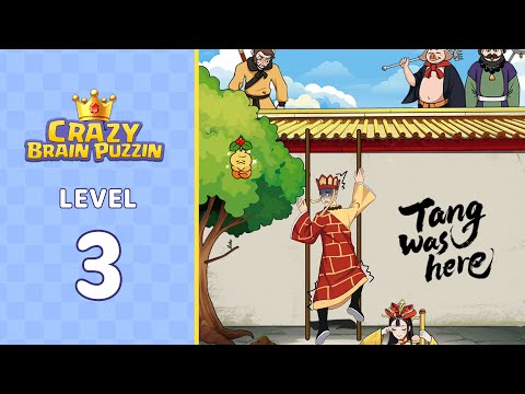 Crazy Brain Puzzle Level 3 Escape 4 | Every Puzzle Solved! 🎯
