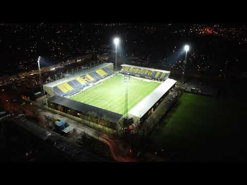 Drone beelden Stadion - Cambuur Leeuwarden - Jong PSV