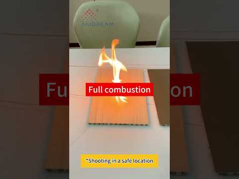 🔥 Aluminum Honeycomb Panel Fire Test — See the Difference!