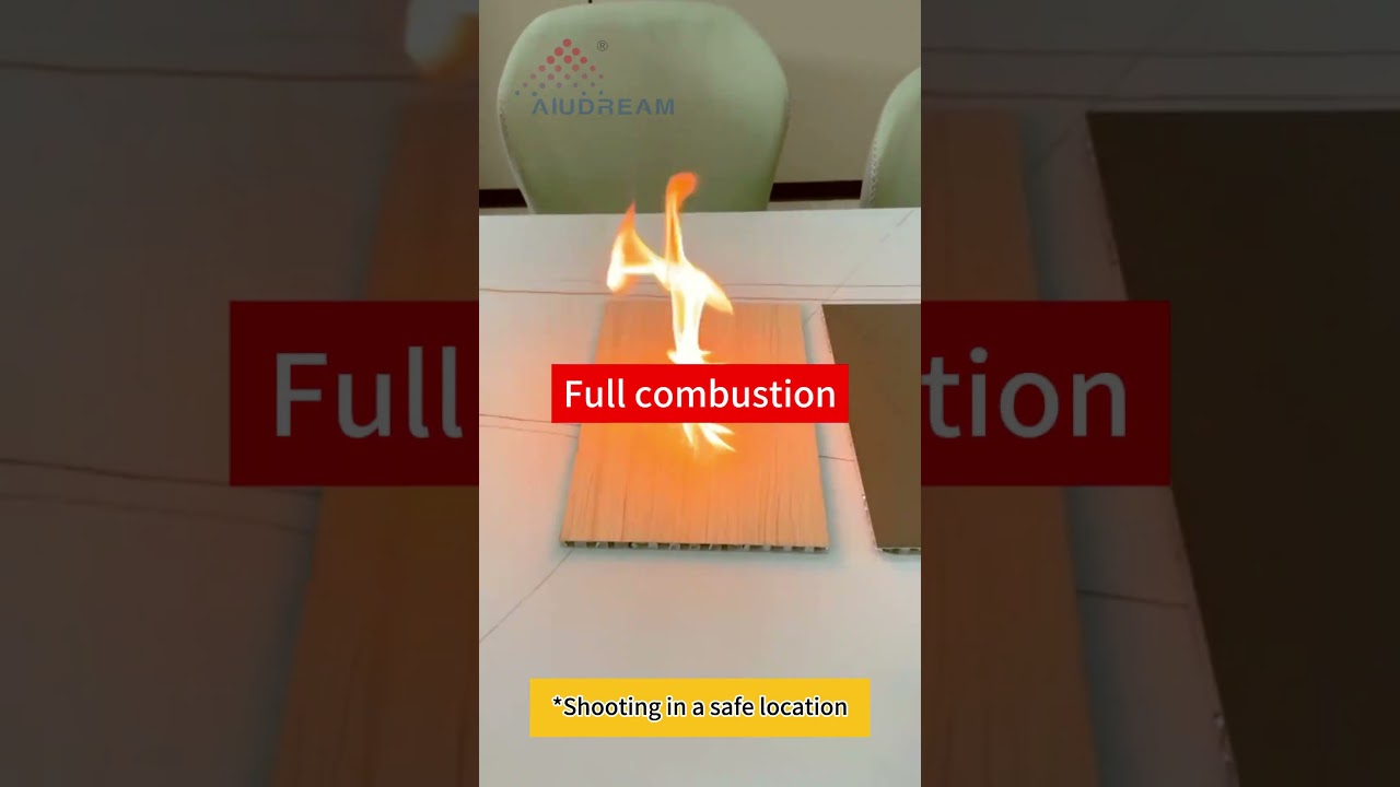 Aluminum Honeycomb Panel Fire Test — See the Difference!