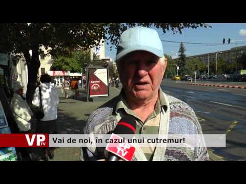 Vai de noi, în cazul unui cutremur!