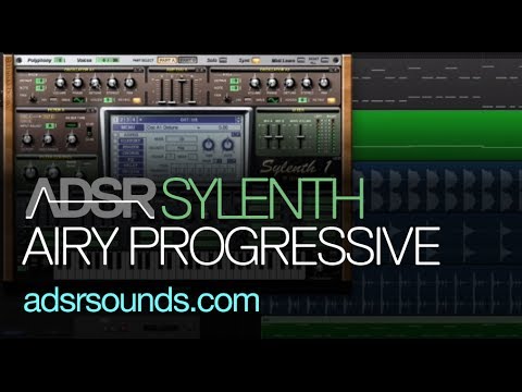 Sylenth tutorial - Airy EDM Progressive House Pluck