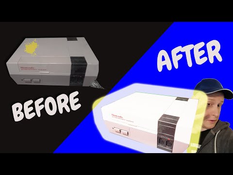 Fully Restoring a Nintendo Entertainment System