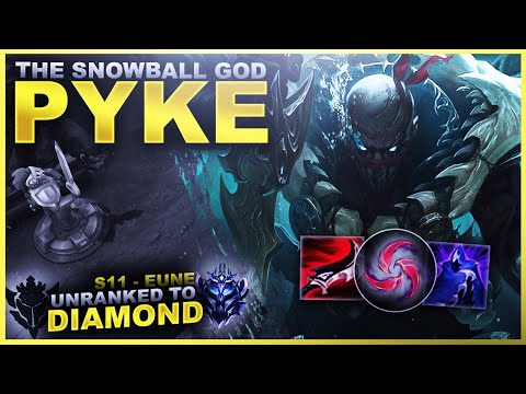 PYKE IS STILL THE BOT LANE SNOWBALL MASTER! - Unranked to Diamond: EUNE Edition | League of Legends