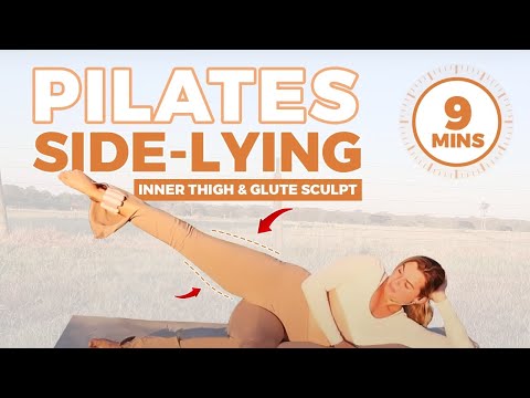 9 MIN SIDE-LYING PILATES | Inner Thigh & Glute Sculpt