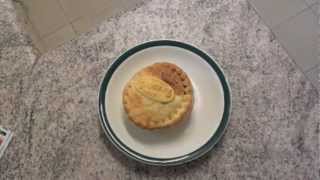 HOW TO MICROWAVE A MEAT PIE