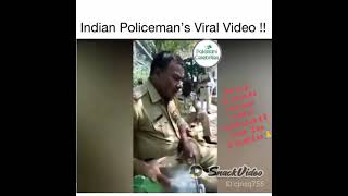 Police man in India singing Qawali