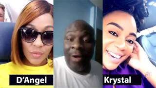 Beenie Man Ex-Wife D&#39;Angel New Wife Krystal FEUDlNG On Instagram