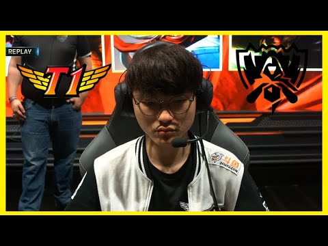 Faker's reaction to being Hooked by MSF Ignar Worlds 2017 #throwback