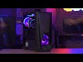 AEROCOOL PGS VISOR-G-BK-v1 ARGB Juodas Mid Tower PC dėklas