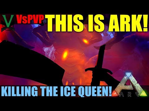 Killing The Ice Queen! | VsPVP: This Is ARK | ARK: Survival Evolved! Ragnarok Map | S4:EP12