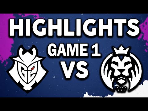 G2 Academy vs MAD Lions Game 1 highlights Iberian cup 2022 - LEAGUE OF LEGENDS