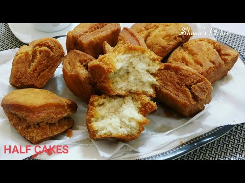 Jinsi ya kupika half cakes za kupasuka