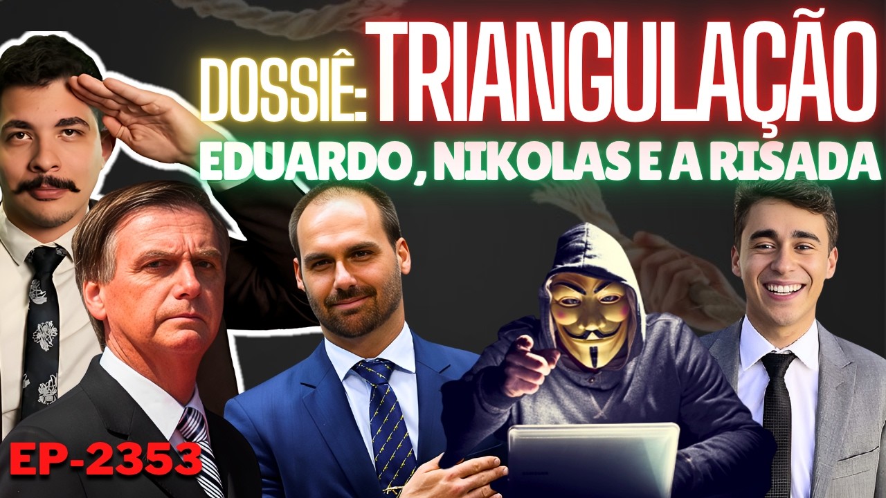 Dossiê: TRIANGULAÇÃO - Eduardo e Nikolas NÃO ROMPERAM Pela RISADA + Assumindo que MANIPULOU o Vídeo.