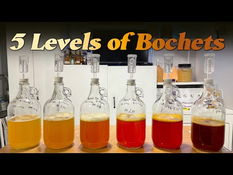 Ultimate Honey Bochet Test (5 Levels) with Tastings!