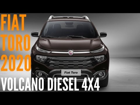 🚙 Todos os detalhes da picape FIAT TORO VOLCANO 2020 DIESEL 4x4 - BlogAuto