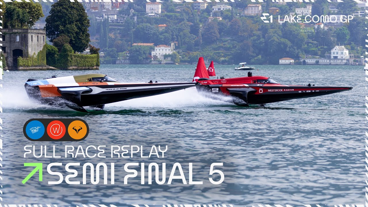 SEMI FINAL 5: Team Rafa vs Westbrook Racing vs Team Blue Rising | E1 Lake Como GP