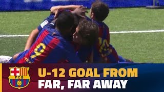 Gerard Hernàndez la promesa Sub 12 del Barcelona