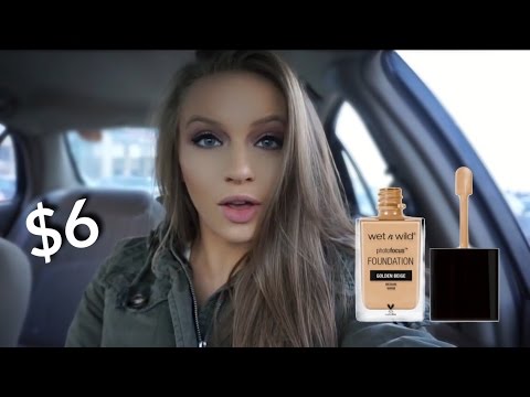 WEAR TEST: NEW Wet N' Wild PhotoFocus Foundation | Demo and Review | Rachel Lynne
